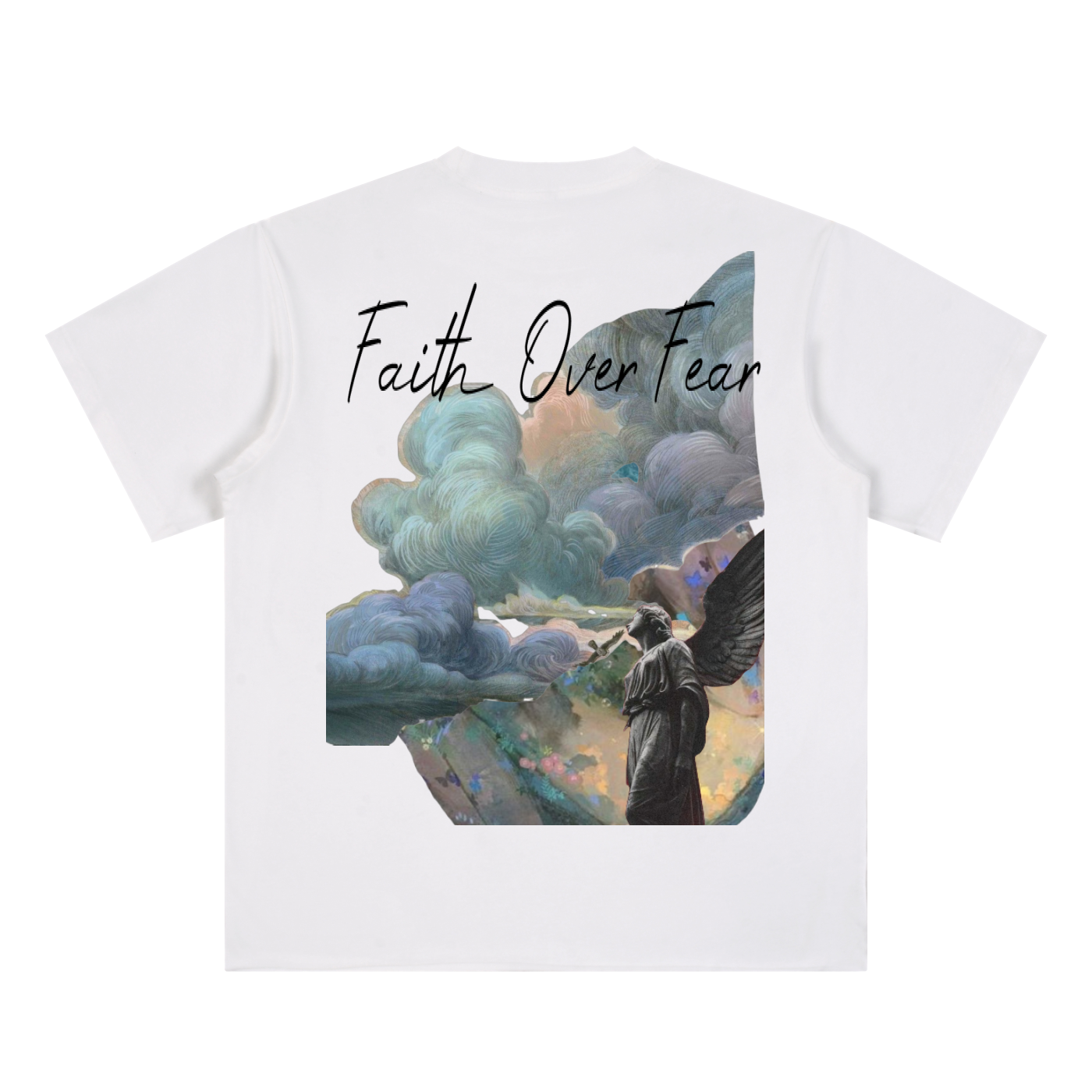 Faith Over Fear Cotton T-Shirt