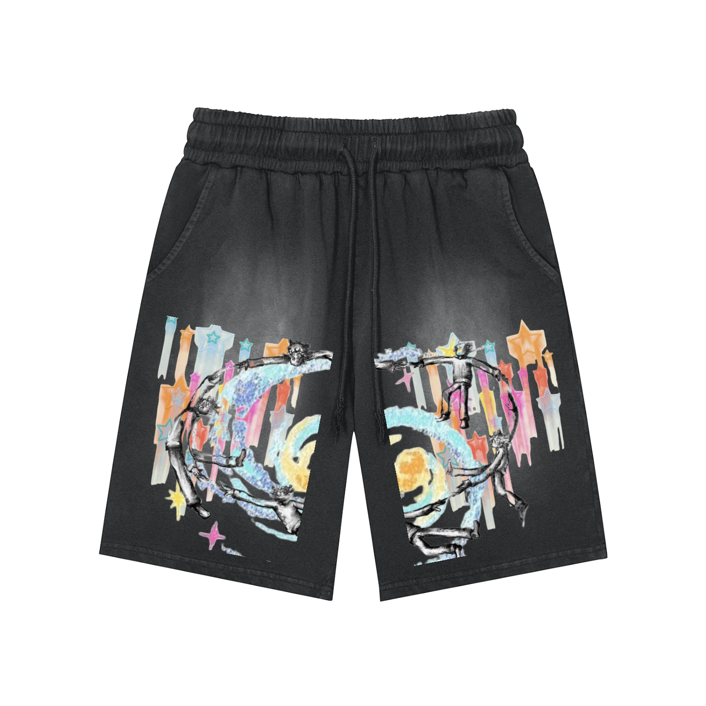 Warped Washed Shorts