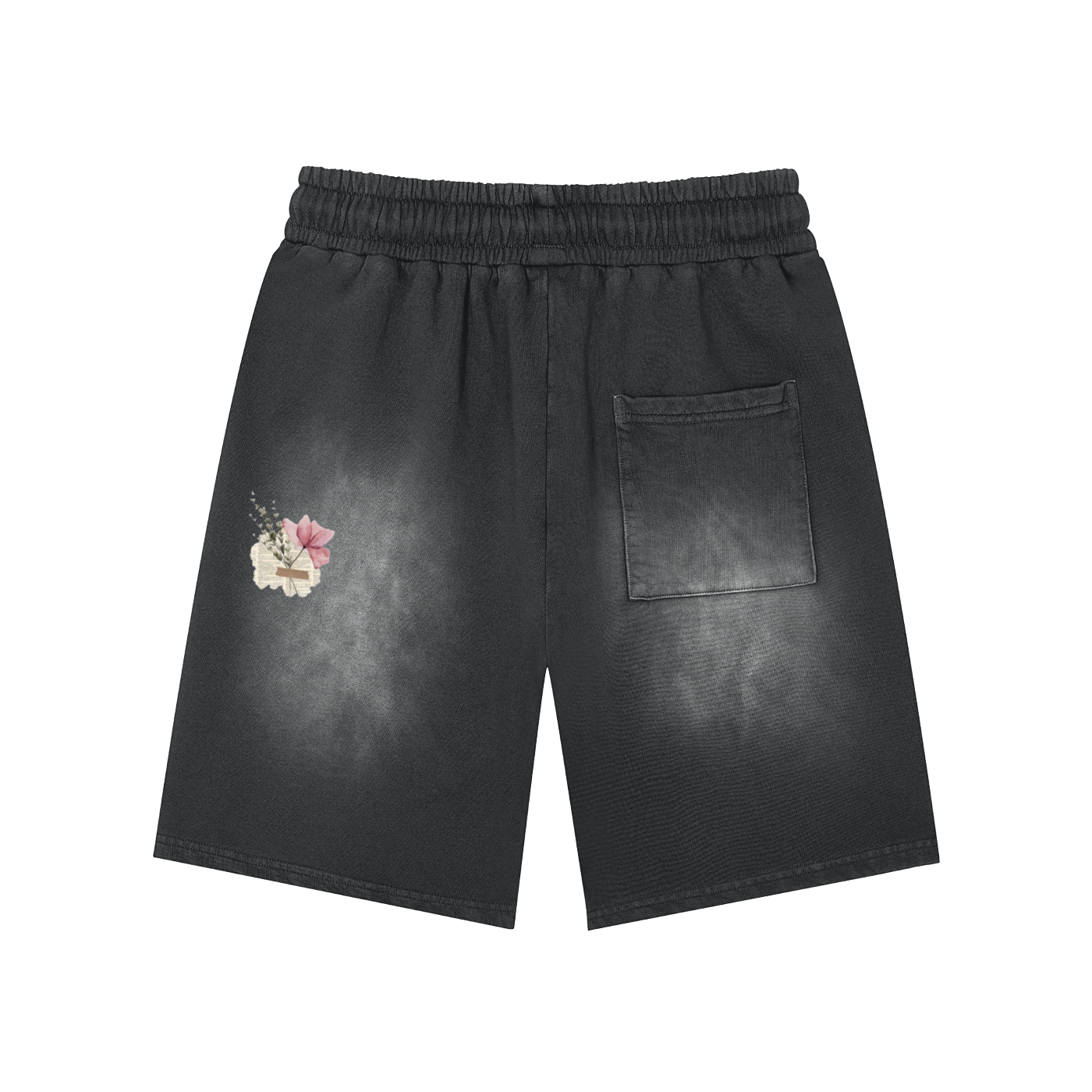 'Faith' Washed Shorts